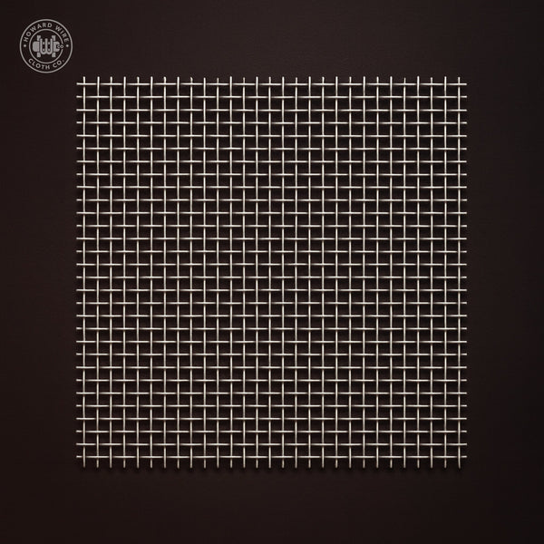 8 Mesh - .032" Wire Diameter - 304 Stainless Steel Woven Wire - 48" Wide - Howard Wire Cloth Co.