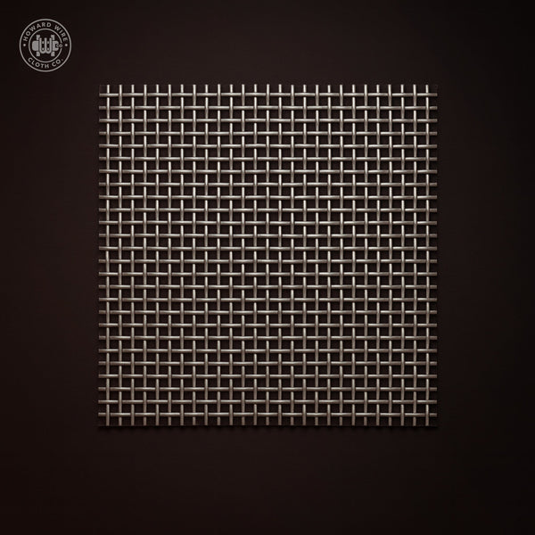 80 Mesh - .0055" Wire Diameter - 316 Stainless Steel Woven Wire - Howard Wire Cloth Co.
