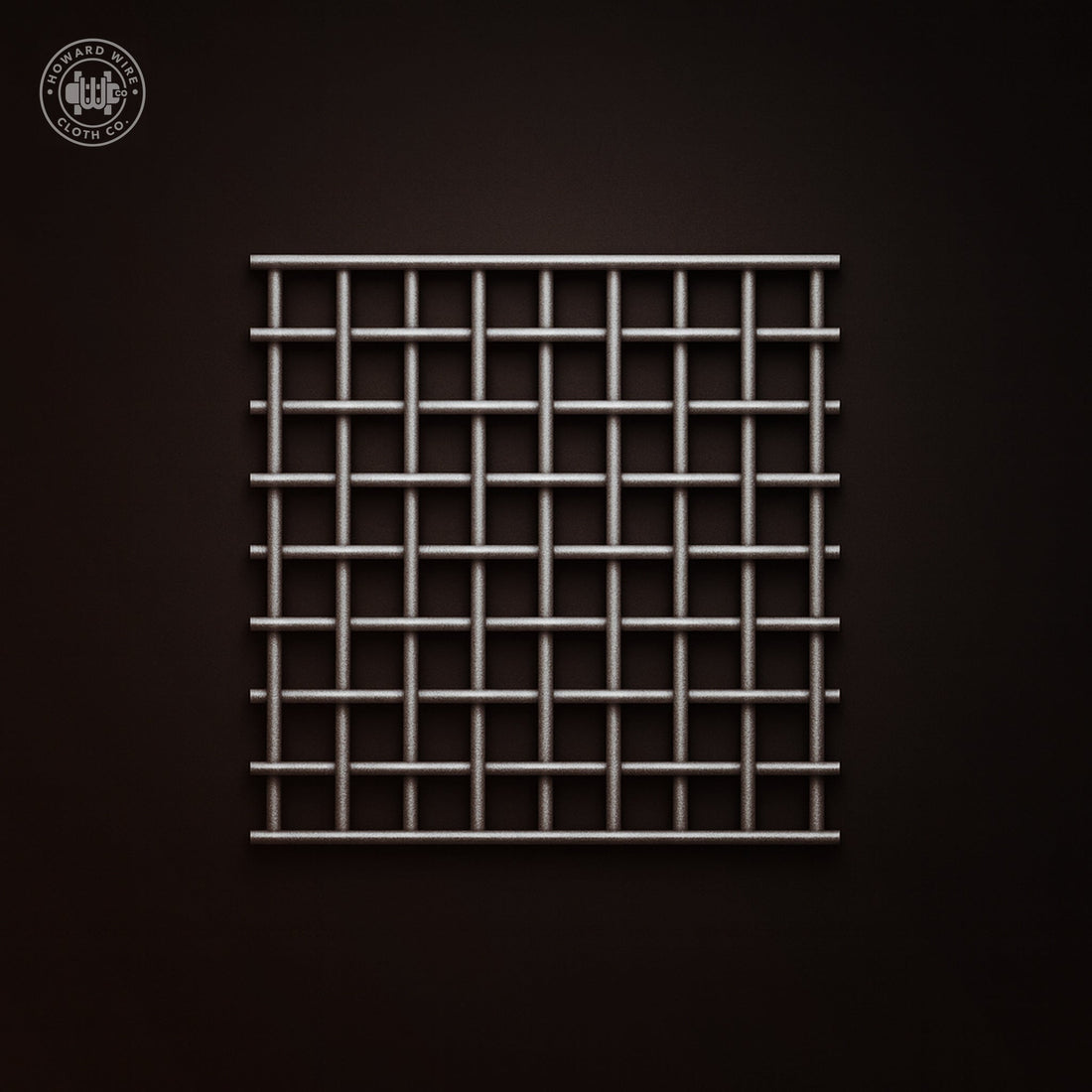 2 Mesh - .080" Wire Diameter - Galvanized Woven Wire - 48" Wide - Howard Wire Cloth Co.