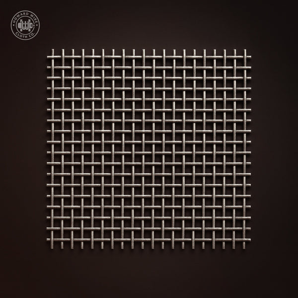 4 Mesh - .063" Wire Diameter - Galvanized Woven Wire - 48" Wide - Howard Wire Cloth Co.