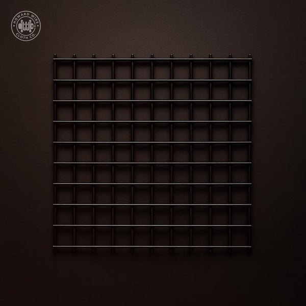 2 Mesh - .063" Wire Diameter - PVC Black Welded Wire - Howard Wire Cloth Co.