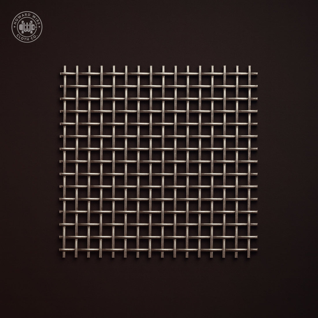 3 Mesh - .063" Wire Diameter - Plain Steel Woven Wire - 48" Wide - Howard Wire Cloth Co.