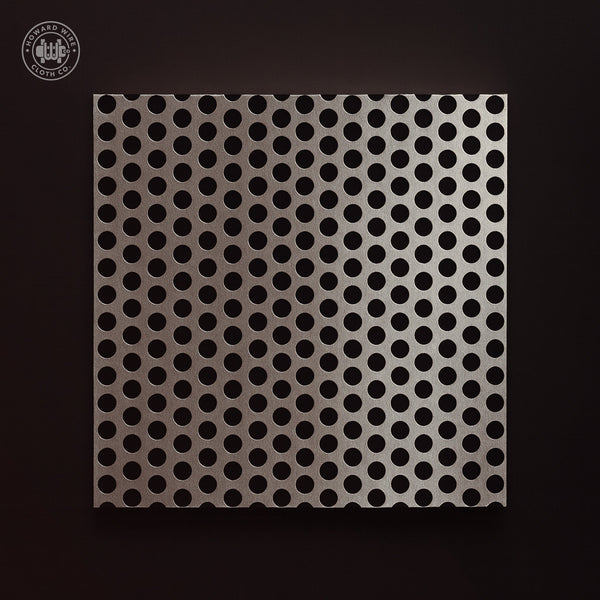 1/4" Hole on 3/8" Staggered - 20 Gauge - Stainless Steel Type 304 Perforated - 36" x 120" Sheet - Howard Wire Cloth Co.