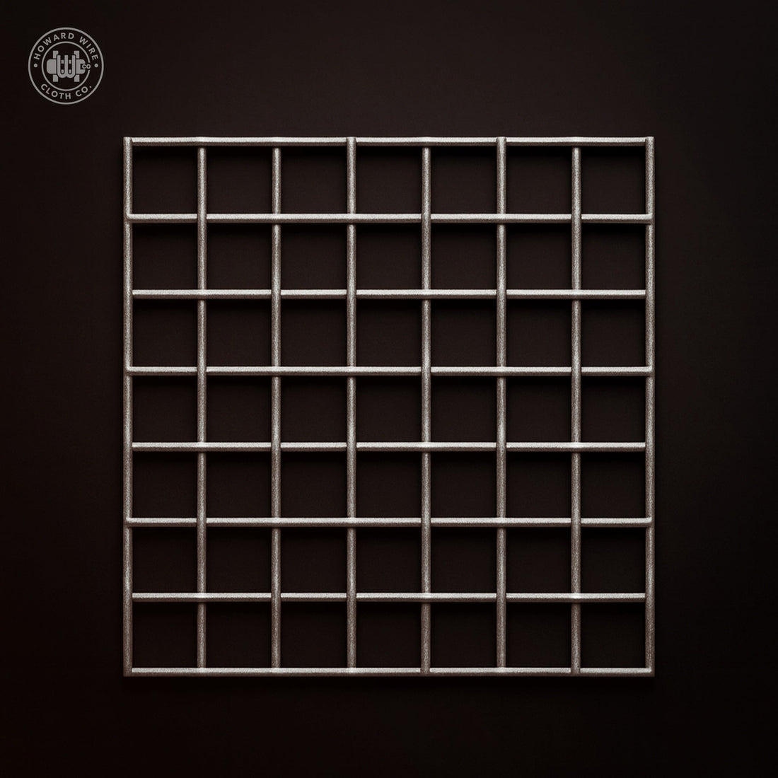 Plain Steel · Woven Wire Mesh · 2" · EU2"V250N-12 - Howard Wire Cloth Co.
