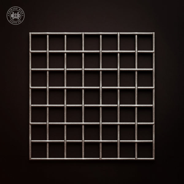 Plain Steel · Woven Wire Mesh · 2" · EU2"V250N-12 - Howard Wire Cloth Co.