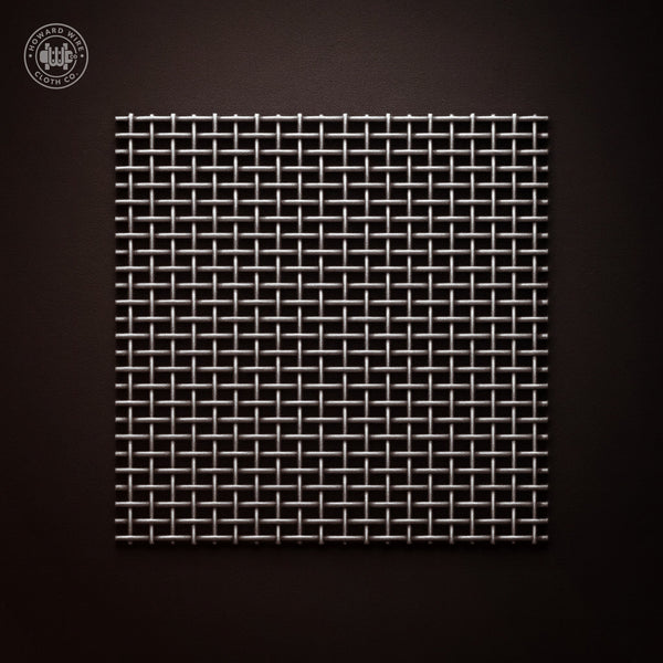16 Mesh - .018" Wire Diameter - Aluminum Woven Wire - 36" Wide - Howard Wire Cloth Co.