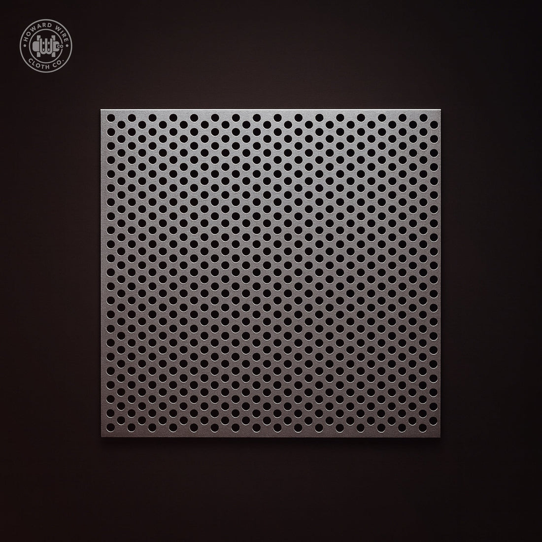 1/8" Hole on 3/16" Staggered - 20 Gauge - Galvanized Before Perforated - Howard Wire Cloth Co.