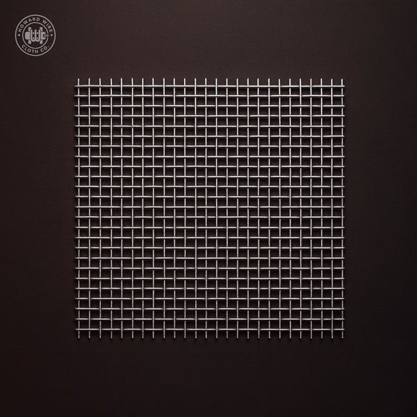 6 Mesh - .035" Wire Diameter - Aluminum Woven Wire - 36" Wide - Howard Wire Cloth Co.