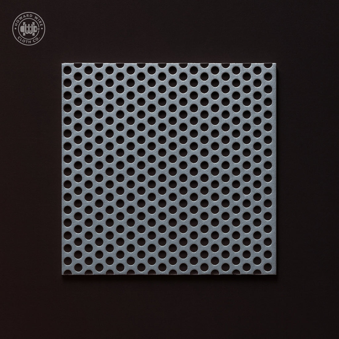 3/16" Hole on 5/16" Staggered - 10 Gauge - Galvanized Before Perforated - 48" x 120" Sheet - Howard Wire Cloth Co.