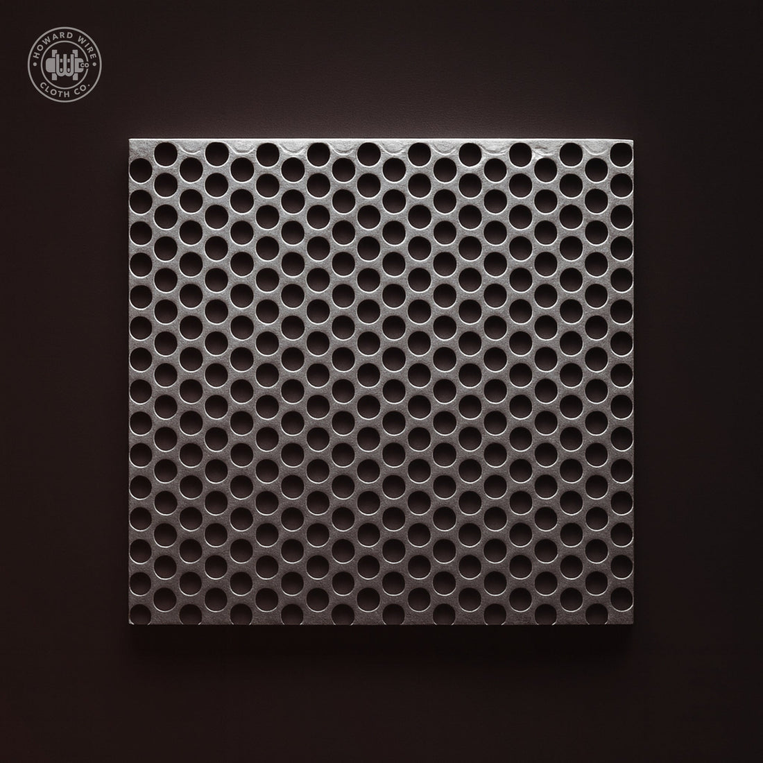 5/16" Hole on 3/8" Staggered - 16 Gauge - Galvanized Before Perforated - 36" x 120" Sheet - Howard Wire Cloth Co.