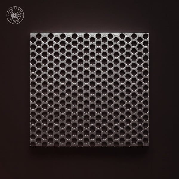 5/16" Hole on 3/8" Staggered - 16 Gauge - Galvanized Before Perforated - 36" x 120" Sheet - Howard Wire Cloth Co.