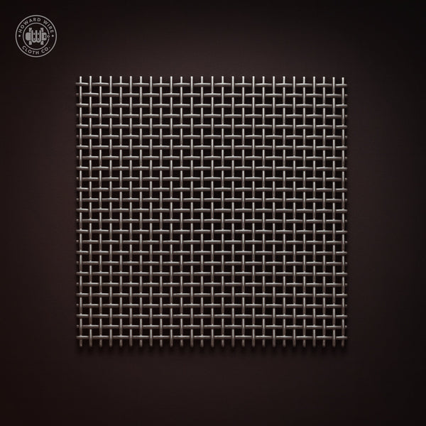 10 Mesh - .023" Wire Diameter - 304 Stainless Steel Woven Wire - Howard Wire Cloth Co.
