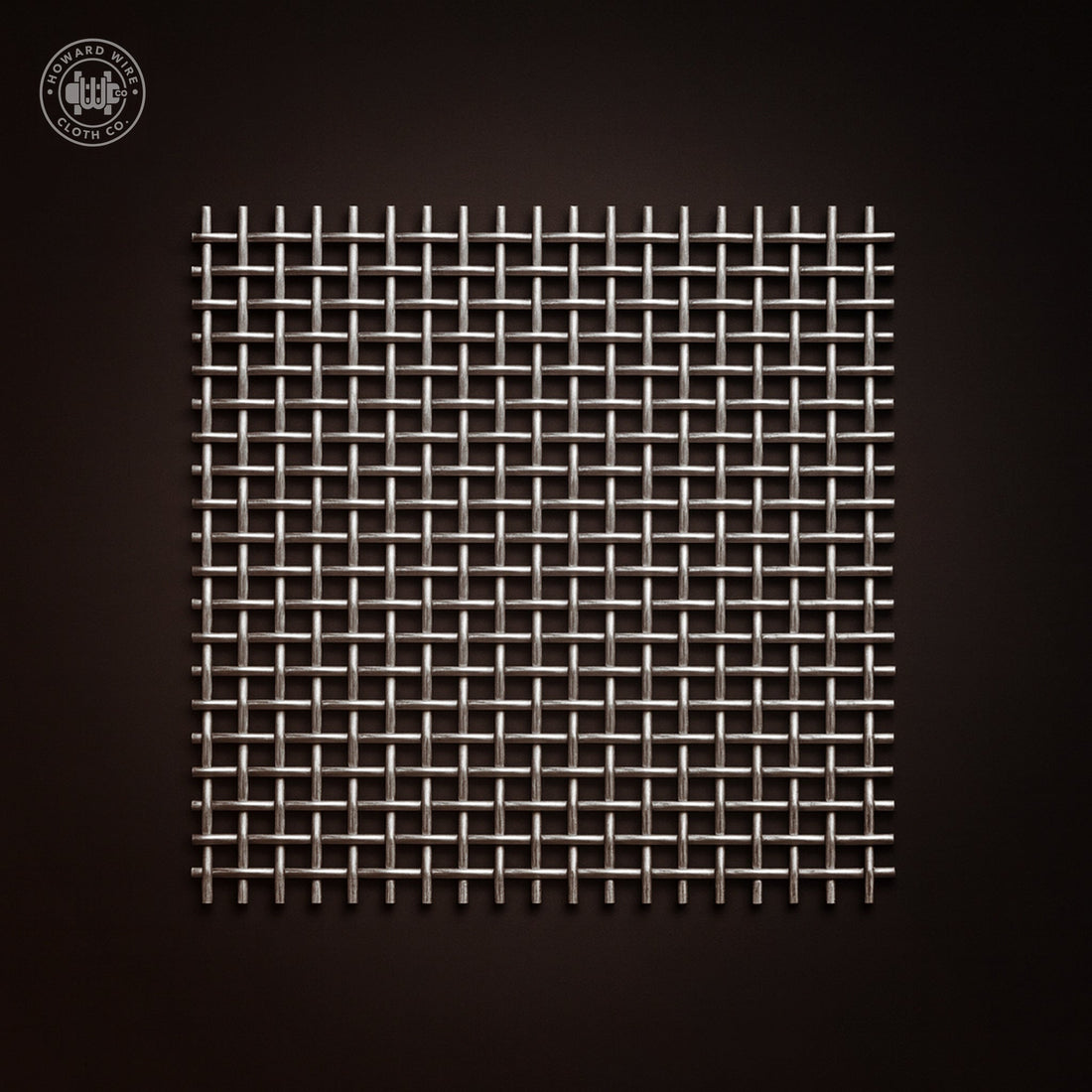 12 Mesh - .032" Wire Diameter - 316 Stainless Steel Woven Wire - 48" Wide - Howard Wire Cloth Co.