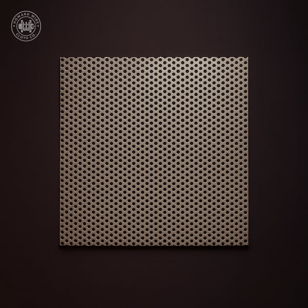 1/8" Hole on 3/16" Staggered - 22 Gauge - Plain Steel Perforated - Howard Wire Cloth Co.