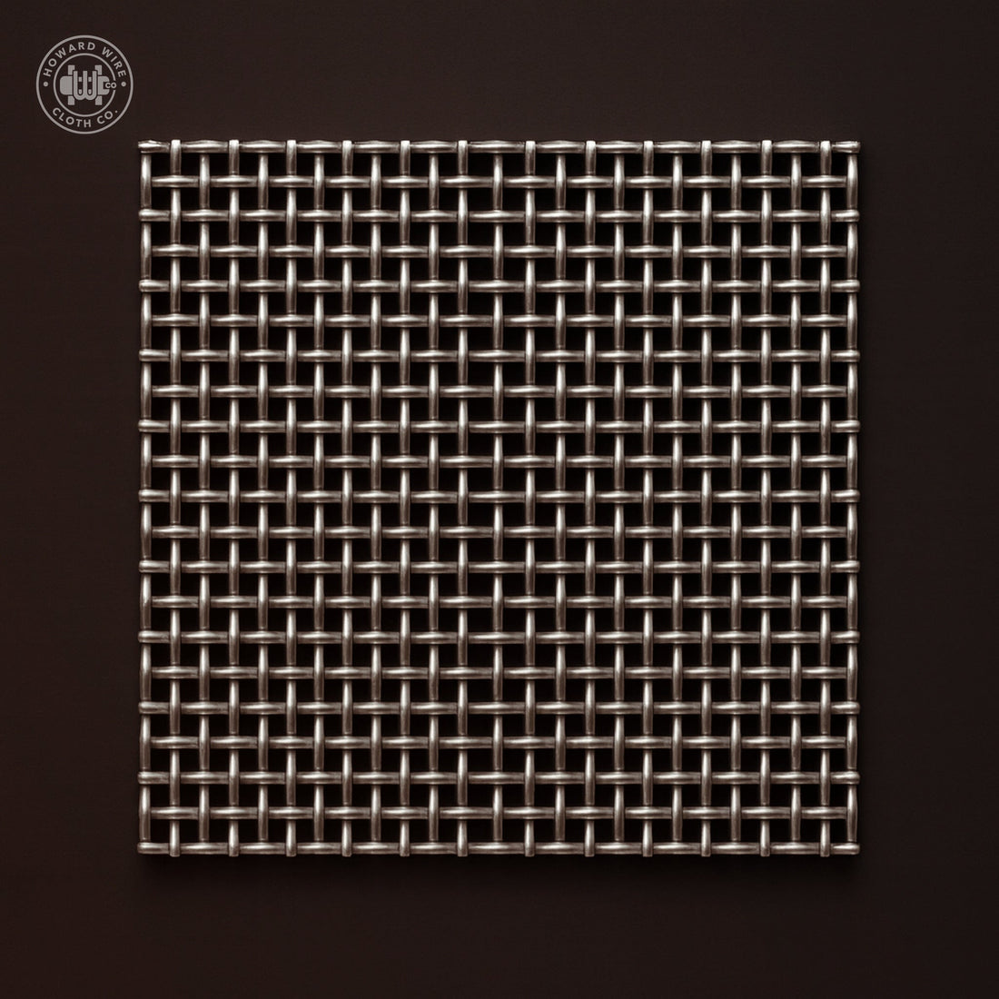 12 Mesh - .041" Wire Diameter - 304 Stainless Steel Woven Wire - 48" Wide - Howard Wire Cloth Co.