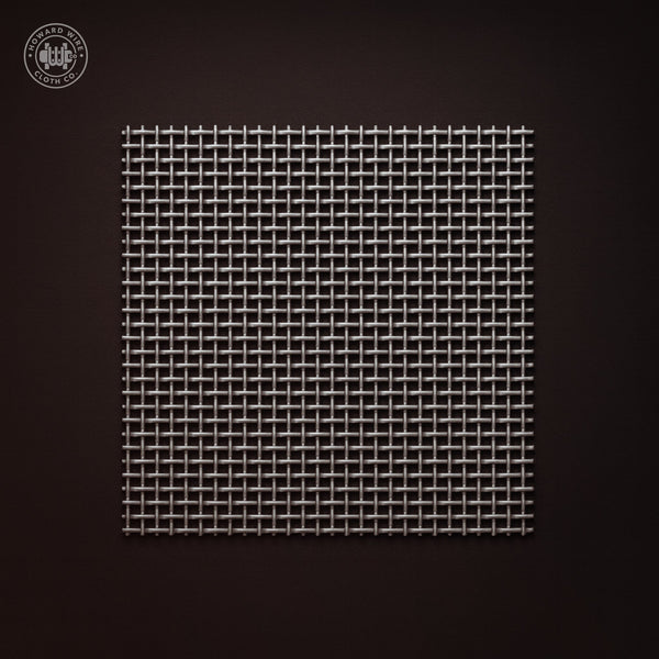 14 Mesh - .018" Wire Diameter - 304 Stainless Steel Woven Wire - Howard Wire Cloth Co.