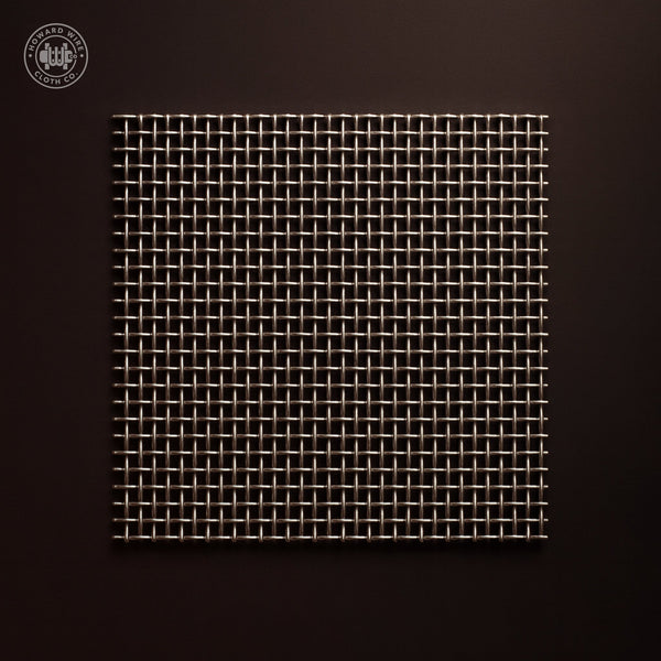16 Mesh - .028" Wire Diameter - 304 Stainless Steel Woven Wire - 48" Wide - Howard Wire Cloth Co.