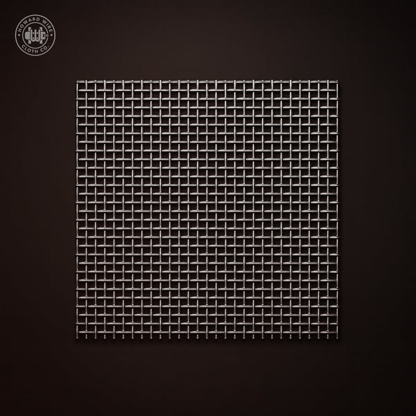 18 Mesh - .009" Wire Diameter - 304 Stainless Steel Woven Wire - 36" Wide - Howard Wire Cloth Co.