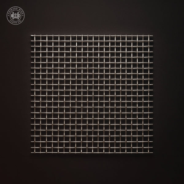 28 Mesh - .0075" Wire Diameter - 304 Stainless Steel Woven Wire - 48" Wide - Howard Wire Cloth Co.