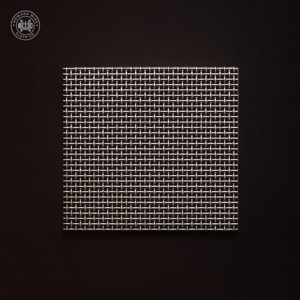 38 Mesh - .0065" Wire Diameter - 316 Stainless Steel Woven Wire - 48" Wide - Howard Wire Cloth Co.