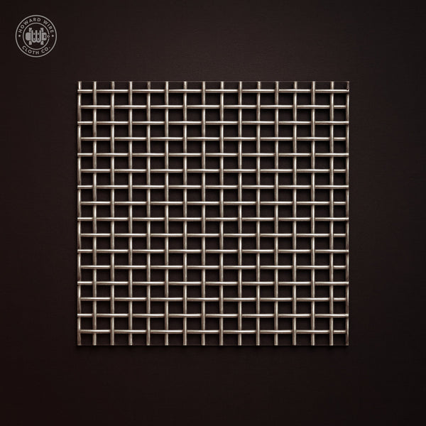 4 Mesh - .041" Wire Diameter - 304 Stainless Steel Woven Wire - 36" Wide - Howard Wire Cloth Co.