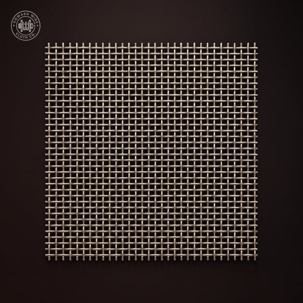 40 Mesh - .0085" Wire Diameter - 304 Stainless Steel Woven Wire - 48" Wide - Howard Wire Cloth Co.