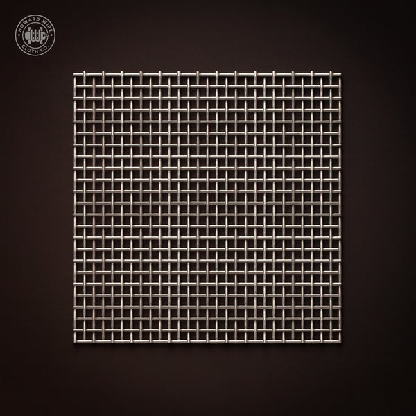 5 Mesh - .032" Wire Diameter - 304 Stainless Steel Woven Wire - 60" Wide - Howard Wire Cloth Co.