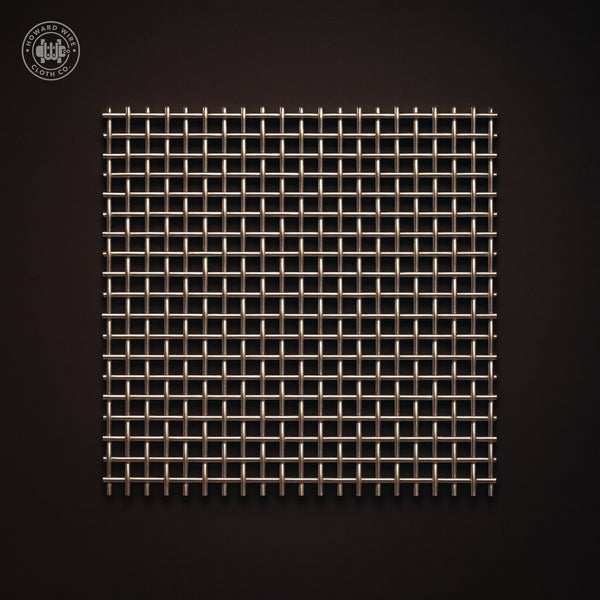 5 Mesh - .047" Wire Diameter - 304 Stainless Steel Woven Wire - 48" Wide - Howard Wire Cloth Co.