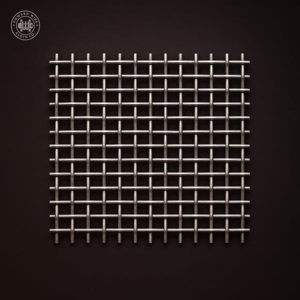 5 Mesh - .080" Wire Diameter - 304 Stainless Steel Woven Wire - 48" Wide - Howard Wire Cloth Co.