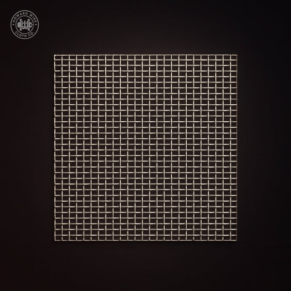 50 Mesh - .0055" Wire Diameter - 316 Stainless Steel Woven Wire - 48" Wide - Howard Wire Cloth Co.