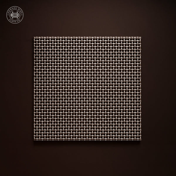 500 Mesh - .001" Wire Diameter - 316 Stainless Steel Woven Wire - 48" Wide - Howard Wire Cloth Co.
