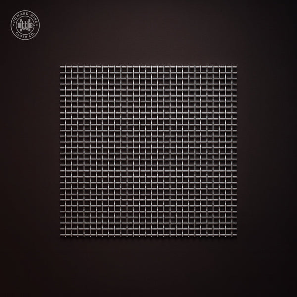 6 Mesh - .023" Wire Diameter - 304 Stainless Steel Woven Wire - 36" Wide - Howard Wire Cloth Co.