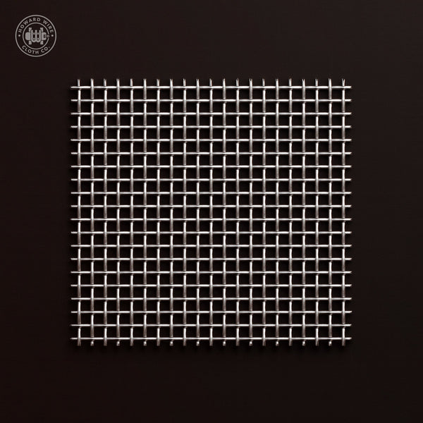 6 Mesh - .028" Wire Diameter - 304 Stainless Steel Woven Wire - 48" Wide - Howard Wire Cloth Co.