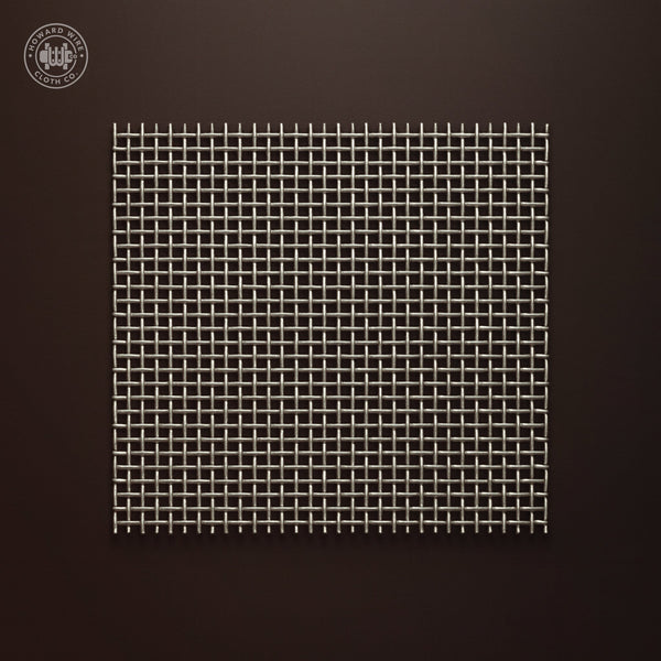 60 Mesh - .009" Wire Diameter - 304 Stainless Steel Woven Wire - 48" Wide - Howard Wire Cloth Co.