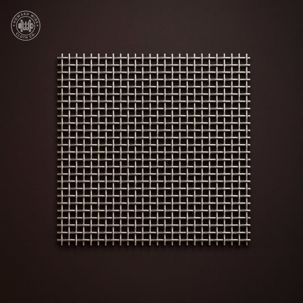 7 Mesh - .047" Wire Diameter - 304 Stainless Steel Woven Wire - 48" Wide - Howard Wire Cloth Co.