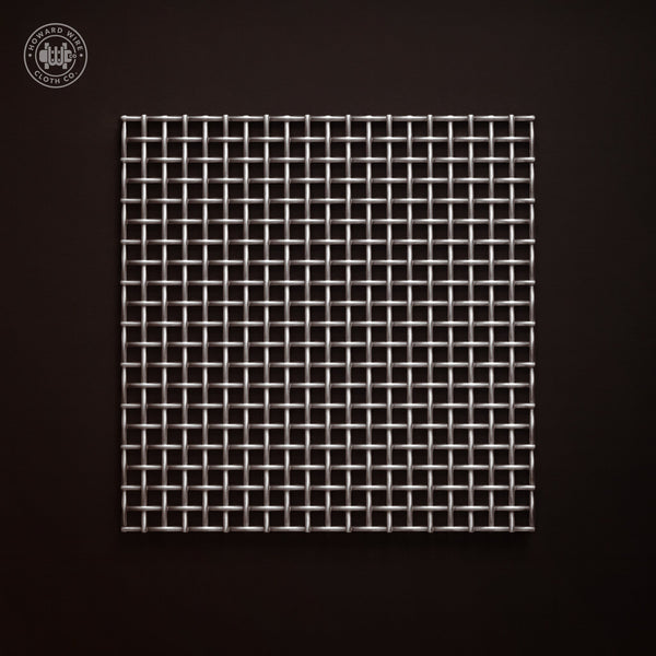 80 x 70 Mesh - .007" Wire Diameter - 304 Stainless Steel Woven Wire - 36" Wide - Howard Wire Cloth Co.
