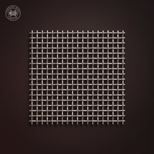 9 Mesh - .023" Wire Diameter - 304 Stainless Steel Woven Wire - 48" Wide - Howard Wire Cloth Co.