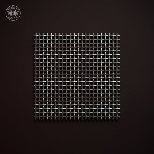 9 Mesh - .032" Wire Diameter - 304 Stainless Steel Woven Wire - 48" Wide - Howard Wire Cloth Co.