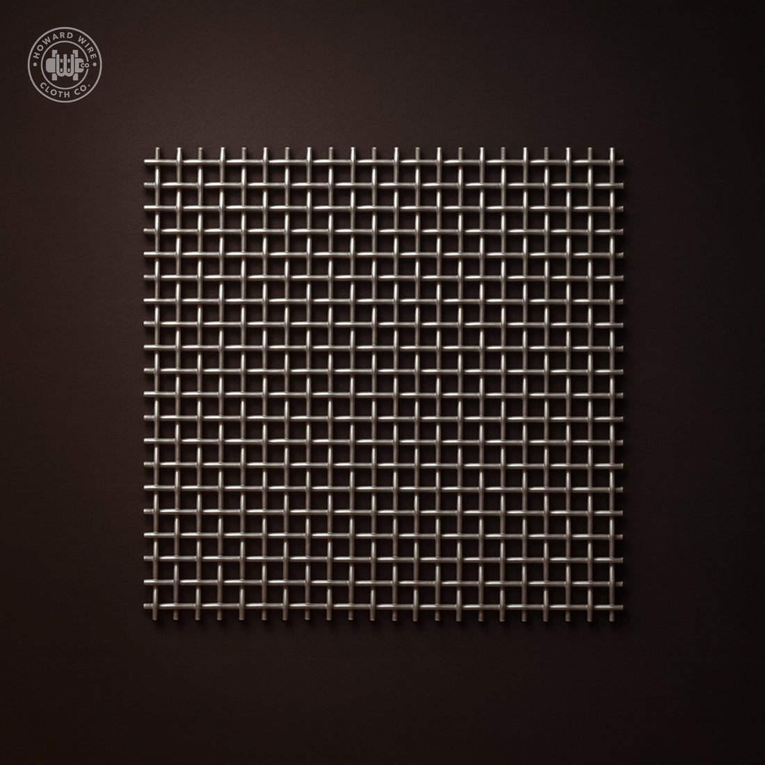 5/32" Mesh - .105" Wire Diameter - 304 Stainless Steel Crimped Woven Wire - 48" Wide - Howard Wire Cloth Co.