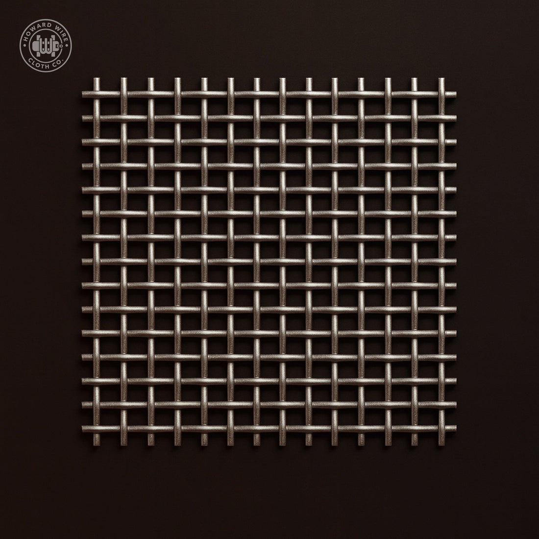 3/16" Mesh - .063" Wire Diameter - 304 Stainless Steel Crimped Woven Wire - 48" Wide - Howard Wire Cloth Co.