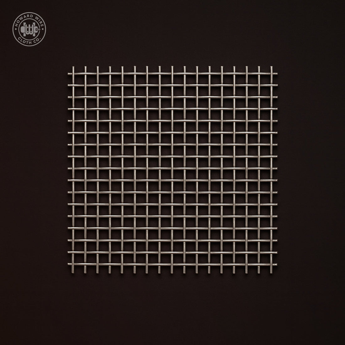 5/16" Mesh - .063" Wire Diameter - 304 Stainless Steel Crimped Woven Wire - 48" Wide - Howard Wire Cloth Co.