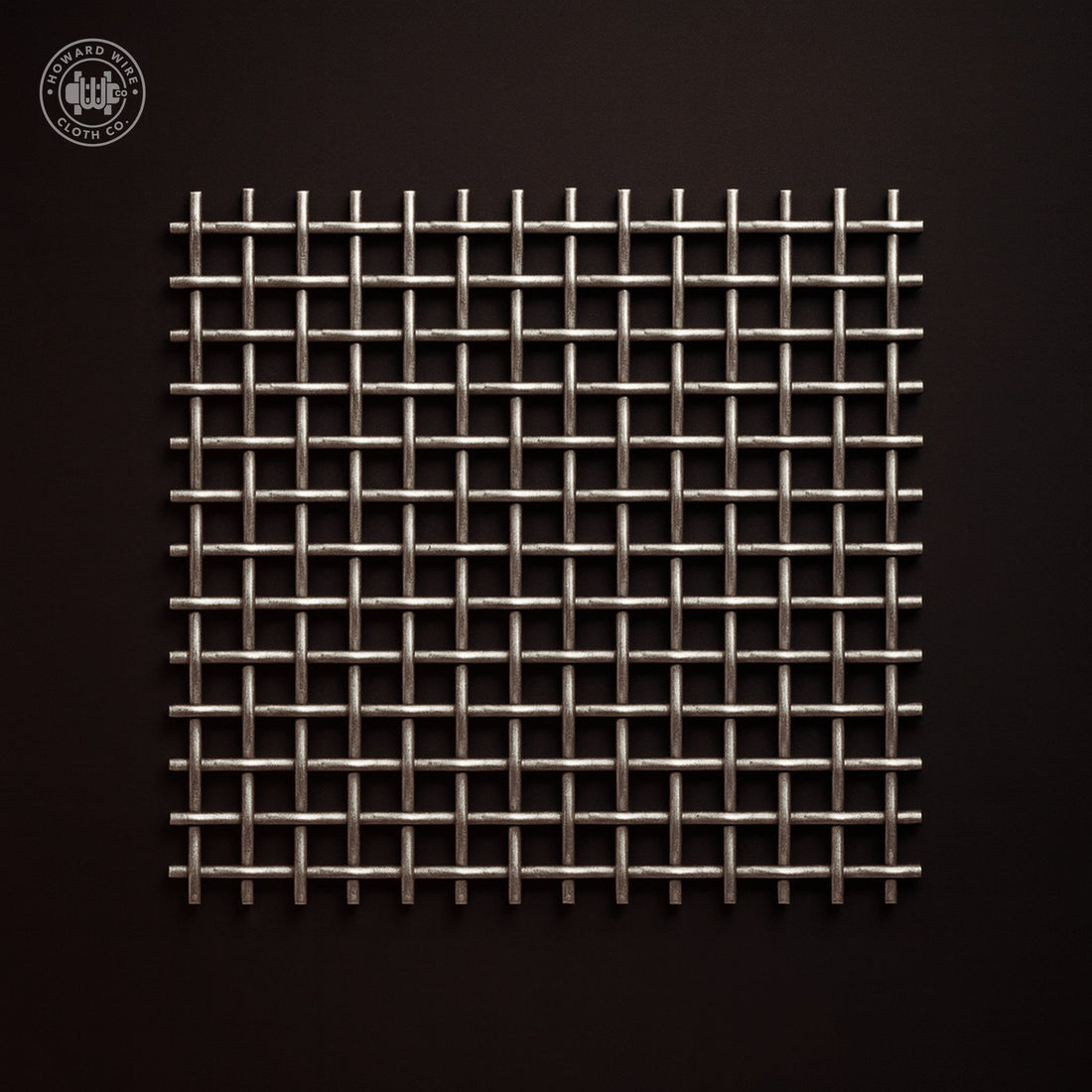5/16" Mesh - .105" Wire Diameter - 304 Stainless Steel Crimped Woven Wire - 48" Wide - Howard Wire Cloth Co.