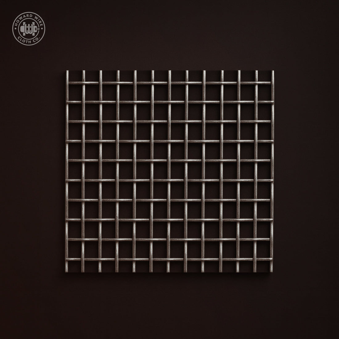 3/8" Mesh - .063" Wire Diameter - 304 Stainless Steel Crimped Woven Wire - 48" Wide - Howard Wire Cloth Co.