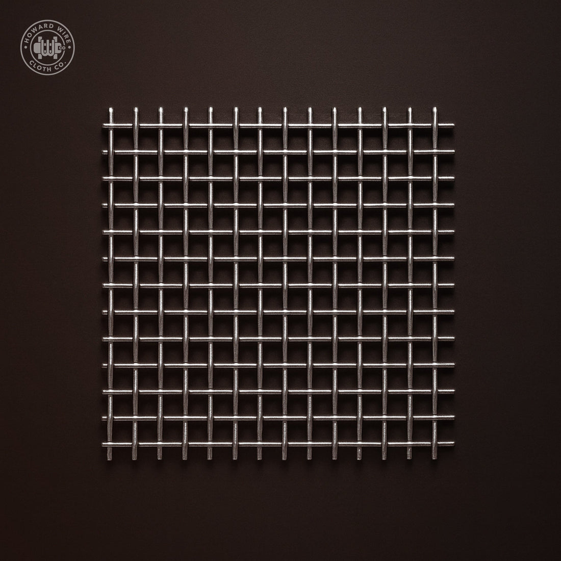 3/8" Mesh - .080" Wire Diameter - 304 Stainless Steel Woven Wire - 48" Wide - Howard Wire Cloth Co.