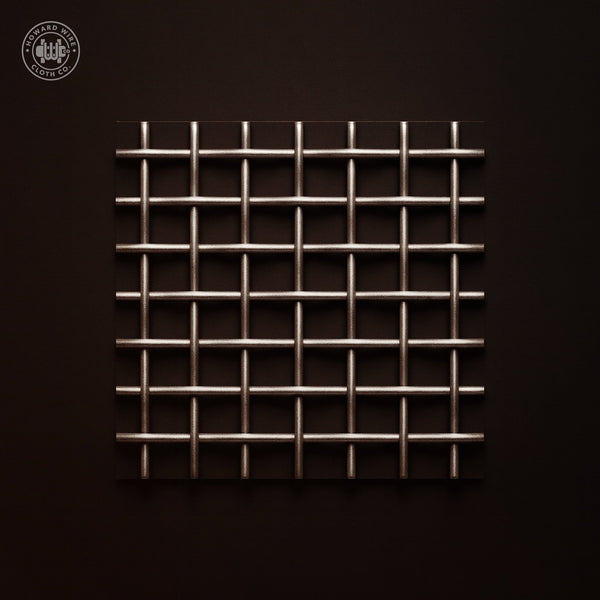 5/8" Mesh - .063" Wire Diameter - 304 Stainless Steel Woven Wire - 48" Wide - Howard Wire Cloth Co.