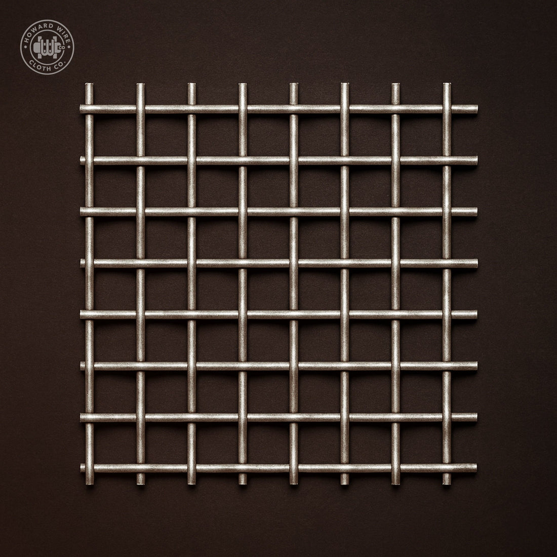 5/8" Mesh - .080" Wire Diameter - 304 Stainless Steel Crimped Woven Wire - 48" Wide - Howard Wire Cloth Co.
