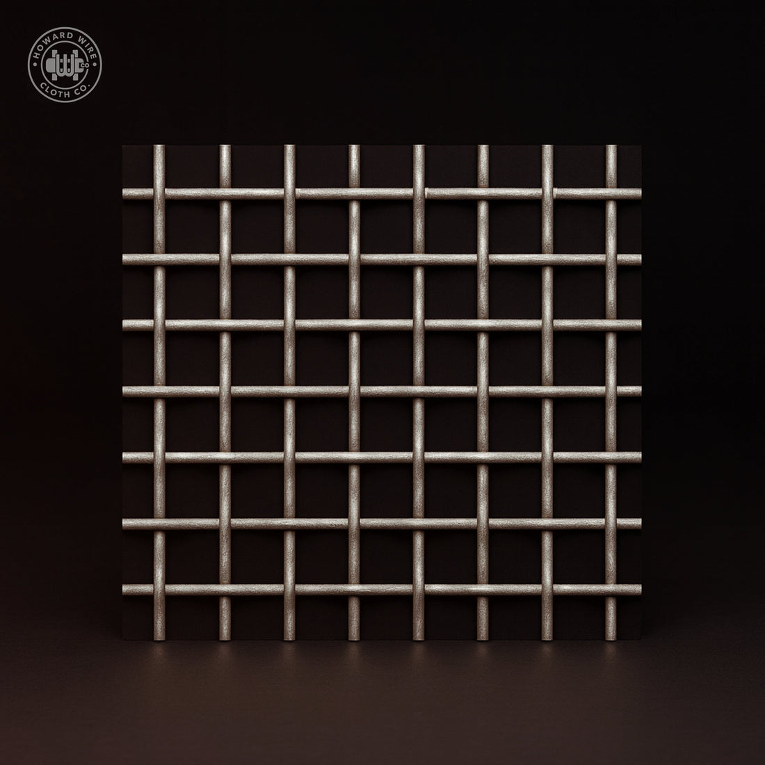 3/4" Mesh - .135" Wire Diameter - 304 Stainless Steel Crimped Woven Wire - 48" Wide - Howard Wire Cloth Co.
