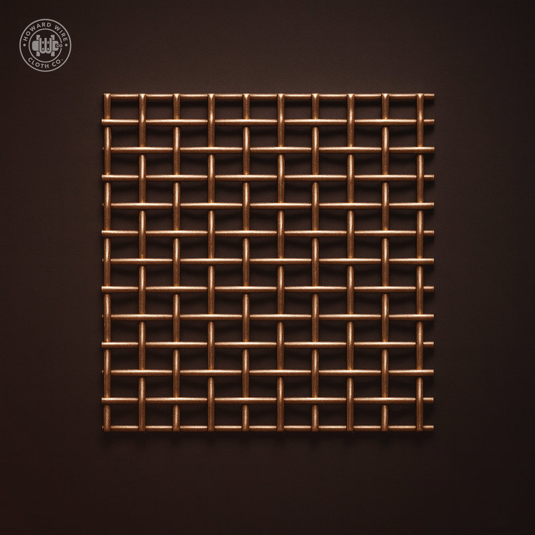 4 Mesh - .047" Wire Diameter - Bronze Woven Wire - 36" Wide - Howard Wire Cloth Co.