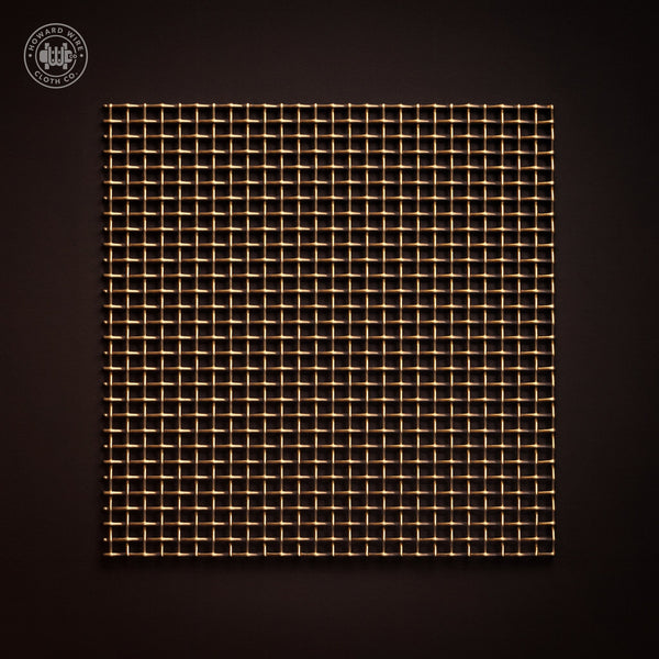 30 x 40 Mesh - .009" Wire Diameter - Bronze Woven Wire - Howard Wire Cloth Co.