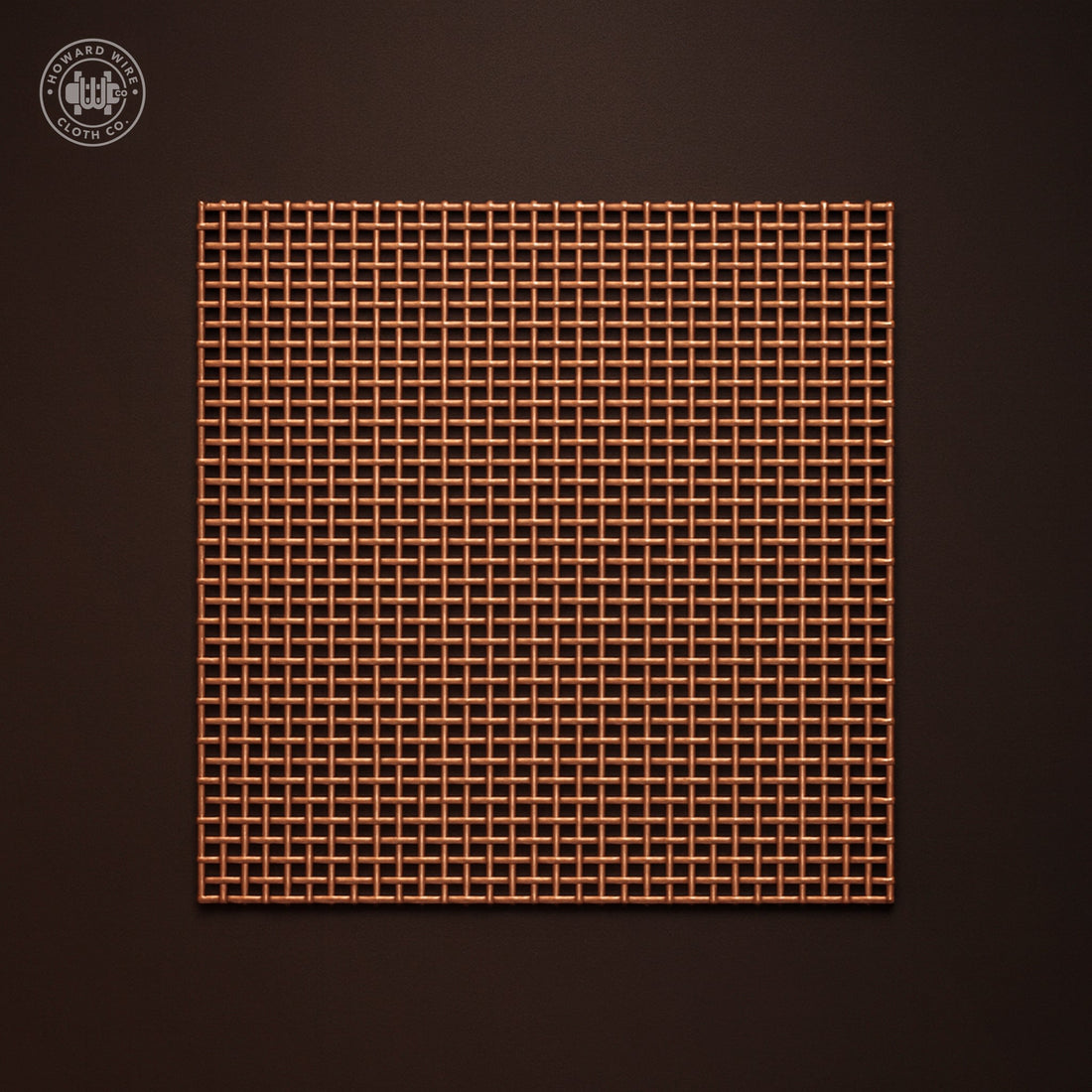 10 Mesh - .025" Wire Diameter - Copper Woven Wire - Howard Wire Cloth Co.